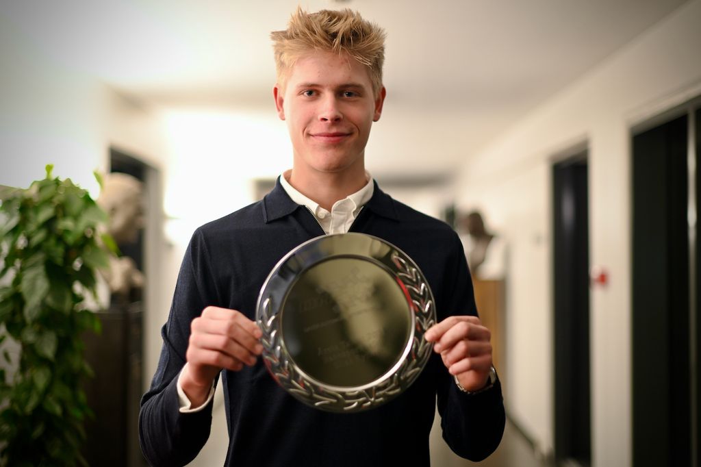 Silas Rytter kåret til Årets Banetalent
(Foto: Bo Skovfoged / DASU)